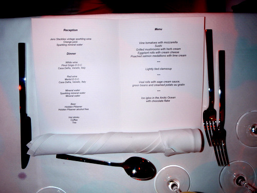 The Menu.